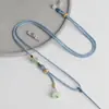 Nueva Cuerda para Colgar Colgante Estilo Chino, Cordón de Collar Tejido a Mano, Cordón para Colgante de Jade, Vidrio y Esmeralda, Accesorios DIY de Alta Gama