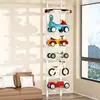 Estante de Almacenamiento para Coches de Juguete Infantiles Sala de Estar Hogar de Pie Sin Taladro Estante para Patineta Bicicleta