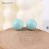 Macaron Colorido Furo Reto Contas Redondas DIY Corrente de Celular Pulseira Colar Acessórios de Joia Material de Contas Soltas