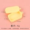 Simulación miniatura tazón comida juego mini plato de cena tazón de porcelana azul y blanco juego de casa cocina adornos hechos a mano accesorios DIY venta al por mayor