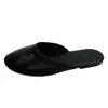 Mules casuales sencillos y adelgazantes para mujer, de meter, para otoño, zapatillas de casa antideslizantes de suela gruesa de moda
