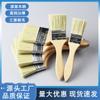 Cepillo de mango de madera de 1-8 pulgadas de grosor industrial alta temperatura grueso limpieza pincel pintura salsa barbacoa cepillo de pelo largo