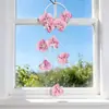 Decoração de Quarto de Casamento com Orquídeas Phalaenopsis, Enfeites Pendentes de Mão, Decorações para Maçaneta de Porta de Casamento, Adereços e Suprimentos para Fotos de Sala de Estar de Casamento