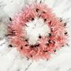 2 m Decoración de Muñeco de Nieve Navideño Arreglo Palitos de Lana de Color Decoración de Árbol de Navidad Calcetín Navideño Macarrón Palitos de Colores