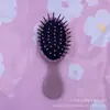 Nuevo Peine de Color Macarrón con Cojín de Aire Peine de Masaje con Airbag Lindo Plegable para el Cabello Crema Gel Peine Portátil Color Caramelo