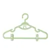 Percha para uso doméstico, con un diseño sin costuras, clips antideslizantes y un diseño multifuncional adecuado para Hanfu y uniformes JK, que previene las marcas en los hombros y el abultamiento, y proporciona soporte adicional para pantalones y abrigos.