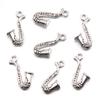 Instrumentos Musicais Estilo Retrô Ins Pingente Prata Antiga DIY Colar Pulseira Feito à Mão Acessórios Criativos Boutique Explosões