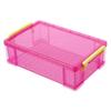 Caja de Almacenamiento Transparente Habitación Escritorio Misceláneo Información Papelería Cesta de Almacenamiento Caja Organizadora de Plástico con Tapa Caja de Clasificación para Dormitorio