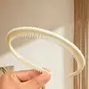 Diadema ondulada invisible sin costuras de corona alta para mujer, adecuada para uso diario, diadema que no aprieta, pinza para el pelo para lavarse la cara, accesorio para el pelo