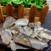 Preço 100g 15-50mm Ornamentos de Cascalho de Cristal de Chá Natural Decoração de Pedra de Cristal Único Cristal Fumê