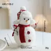 Muñeco de Nieve Navideño de Espuma Rellena Adornos de Escritorio Bufanda Roja Muñeca Linda Decoración de Ambiente para Ventana