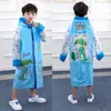 Capa de Chuva Infantil para Jardim de Infância Meninos e Meninas Capa de Chuva Longa Poncho Capa de Chuva para Alunos do Ensino Fundamental Capa de Chuva para Bebê Capa de Chuva Infantil