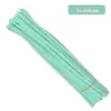 Palitos Flexíveis Materiais DIY para Buquês Artesanais, Tiaras, Hastes Espessadas de Chenille, Palitos Flexíveis Coloridos Macaron, Feito Sob Medida pelo Fabricante