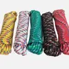 Venta al por mayor del fabricante Cuerda para tender antideslizante resistente al desgaste con cordón de colores Cuerda trenzada de amarre para tienda de campaña exterior