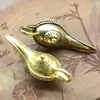 Llavero de Llave de Lámpara Divina de Aladino de Latón Puro Hecho a Mano Colgante Pequeño Personalizado Colgante