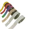 Suministro Transfronterizo de Tiras de Pedrería de Vidrio, Pegatinas de Pedrería con Adhesivo, Tiras Autoadhesivas de Pedrería de Cristal, Accesorios para Ropa, Pegatinas de Pedrería