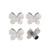 Tapa de Válvula Universal de Diamante con Lazo para Neumáticos de Coche Nuevo, Aleación Creativa Personalizada, Tapa Decorativa