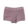 Ropa de Mujer Transfronteriza 2025 Verano Estilo Europeo y Americano Tops de Punto de Manga Corta con Cordones + Traje de Shorts de Punto para Mujer K41506/5