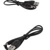 Cable de cargador con agujero redondo, cabeza redonda de 3.5 mm, lámpara de escritorio, altavoz de audio, ventilador pequeño, cable de datos de alimentación USB a CC