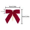 Lazo de Cinta de Terciopelo - Popular Embalaje de Caja de Regalo Transfronteriza para Ramo de Flores en Fiestas, Bodas, Celebraciones y Decoraciones de Árbol de Navidad