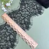 Ribete de Encaje de Nailon con Borde de Doble Ola No Elástico para Accesorios de Lencería, Zapatos, Sombreros, Cuellos, Accesorios de Encaje Sexy para el Cabello