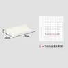 Accesorios para panel perforado ganchos decorativos estante de almacenamiento de agujero redondo organizador de escritorio de montaje en pared pegatinas magnéticas