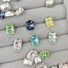 Nueva joyería para arte de uñas de almohada grande de alta calidad, súper brillante, con punta en la parte inferior, diamante, circón, corte de diamante para uñas, joyería K9, venta al por mayor