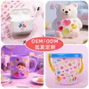 Pegatinas Creativas de Dibujos Animados Transfronterizos Lindas 5D Estéreo Gelatina Pegamento Suave Pegatinas de Relieve Pegatinas para Cuaderno de Graffiti DIY Autoadhesivas