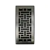 Bestseller Transfronterizo de Amazon/Rejilla Decorativa de Piso de Metal para Ventilación de Aire de Acero con Salida de Aire Ajustable