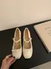 Zapatos Plateados Mary Jane para Mujer con Aumento de Altura Interior Estilo Francés 2025 Nuevos Zapatos de Vestir con Lazo para Primavera y Noche