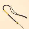Colgante de nudo de dragón enrollado tejido a mano cuerda para colgar colgante de jade piedra de jade cuerda para colgar con cuerda para colgar collar cuerda para hombres mujeres
