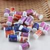 Garrafa de vinho de resina simulada, cada cor, tipo garrafa de vinho de loja de conveniência, acessórios DIY, capa de celular, chaveiro, material de decoração