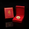 Plata oro fortuna lingote de oro adornos para traje regalo joyería de oficina se venderá regalos de empresa traje al por mayor