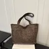 Bolsa Tote de Hombro Único y de Mano de Moda Tendencia Otoño 2026 Estilo Nuevo con Estampado de Estrellas, Casual Simple, Gran Capacidad
