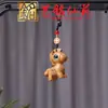 Colgante Llavero Caballo de Madera Arcoíris, Colgante para Teléfono Pony del Zodiaco Yiming Xianyuan, Colgante Decoración de Bolso