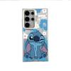 Funda de Teléfono de Dibujos Animados con Puntada de Flor Azul Adecuada para Samsung Galaxy S30, Note 20, Samsung A56, S25 Transfronterizo