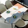Mantel de Lujo Accesible Ins Impermeable, Anti-quemaduras y Anti-aceite, Mantel de PVC sin Lavado para Mesa de Café, Mantel Individual Rectangular para Mesa, Mantel para Escritorio
