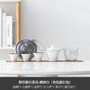 Juego de té portátil de viaje de kung fu, tetera para exteriores de una o tres tazas, taza exprés, regalo para actividades empresariales