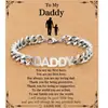 Pulsera Personalizada Retro de Moda Estilo Ins 2026, Moderna, Sencilla, Versátil, Diseño de Cadena Gruesa Cubana, Joyería para Hombre