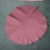 Liquidación en stock Almohadilla de Lana para Fotos de Luna Llena de Bebé Accesorios Manta de Coral Fleece Manta de Lana para Niños