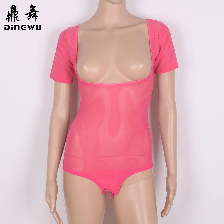 连体托胸短袖-4