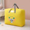 Bolsa de edredom para jardim de infância, bolsa organizadora portátil de desenho animado, bolsa de armazenamento de edredom infantil, bolsa para embalar roupas, bolsa à prova de poeira para mudança