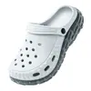 Zuecos Eva Bicolor para Adultos para Hombre, Nuevo Modelo 2026, Chanclas Antideslizantes para Playa con Tacto Suave, Punta Cerrada, Adecuados para Uso en Exteriores en Verano