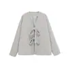 Popular Transfronteiriço Aliexpress Zr Roupas Femininas Exportação Roupas Femininas Atacado Outono Ajustável Cadarço Lã Manga Longa Jaqueta