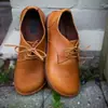 Nuevos Zapatos de Cordones Estilo Comercio Exterior, Zapatos de Cuero Sencillos Estilo Británico, Zapatos Planos de Color Sólido para Mujer