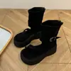 2026 Primavera Verano Nuevo Comercio Exterior Moda Casual Retro Sandalias Romanas Gladiador de Suela Gruesa Moda Cubre-dedos Zapatos de Mujer Transfronterizo