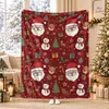 Manta de franela transfronteriza, decoración navideña, regalo, manta de sofá, manta para sofá de oficina, manta para habitación con aire acondicionado, manta para siesta
