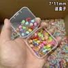 [Envío Gratis] Joyería para Uñas con Dibujos Animados de Mini Tortuga Material de Resina Estereoscópica Agujero Pequeño Accesorios para Zapatos DIY
