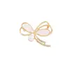 Broche Creativo, Femenino, Pequeño Corsage de Libélula Fragante, Lujo de Alta Gama, Versátil, Pin Exquisito y de Moda para Chaqueta de Traje