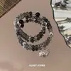 Pulseras Apilables de Doble Capa Estilo Antiguo Glacier Moyu al por Mayor para Hombres y Niñas Pulseras Regalo de Diseño de Nicho